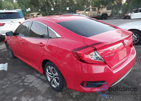 2017 Honda Civic Lx z USA, uszkodzony, nr VIN 2HGFC2F55HH552974